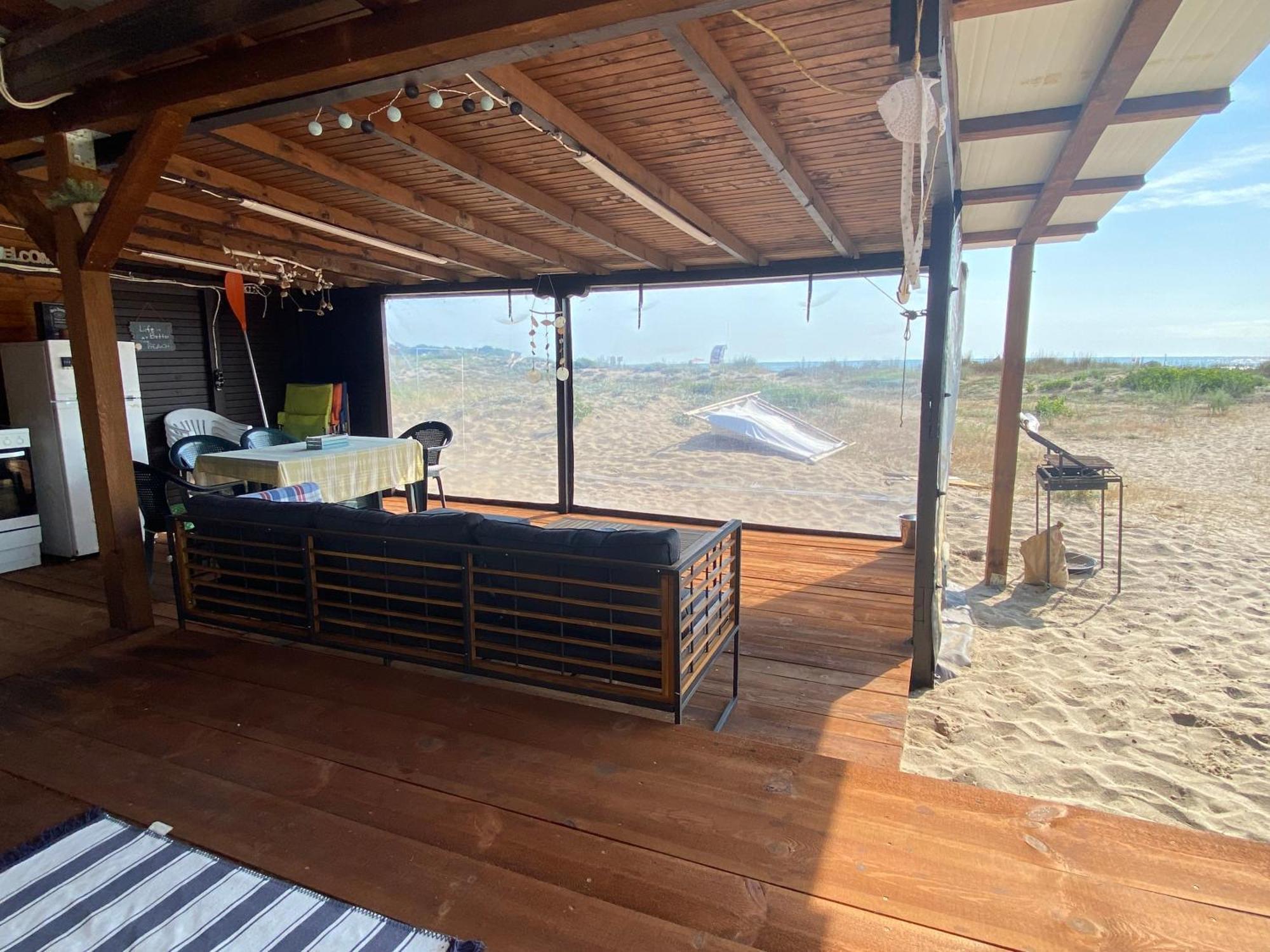 Sea Caravan On The Beach Kiten  Esterno foto