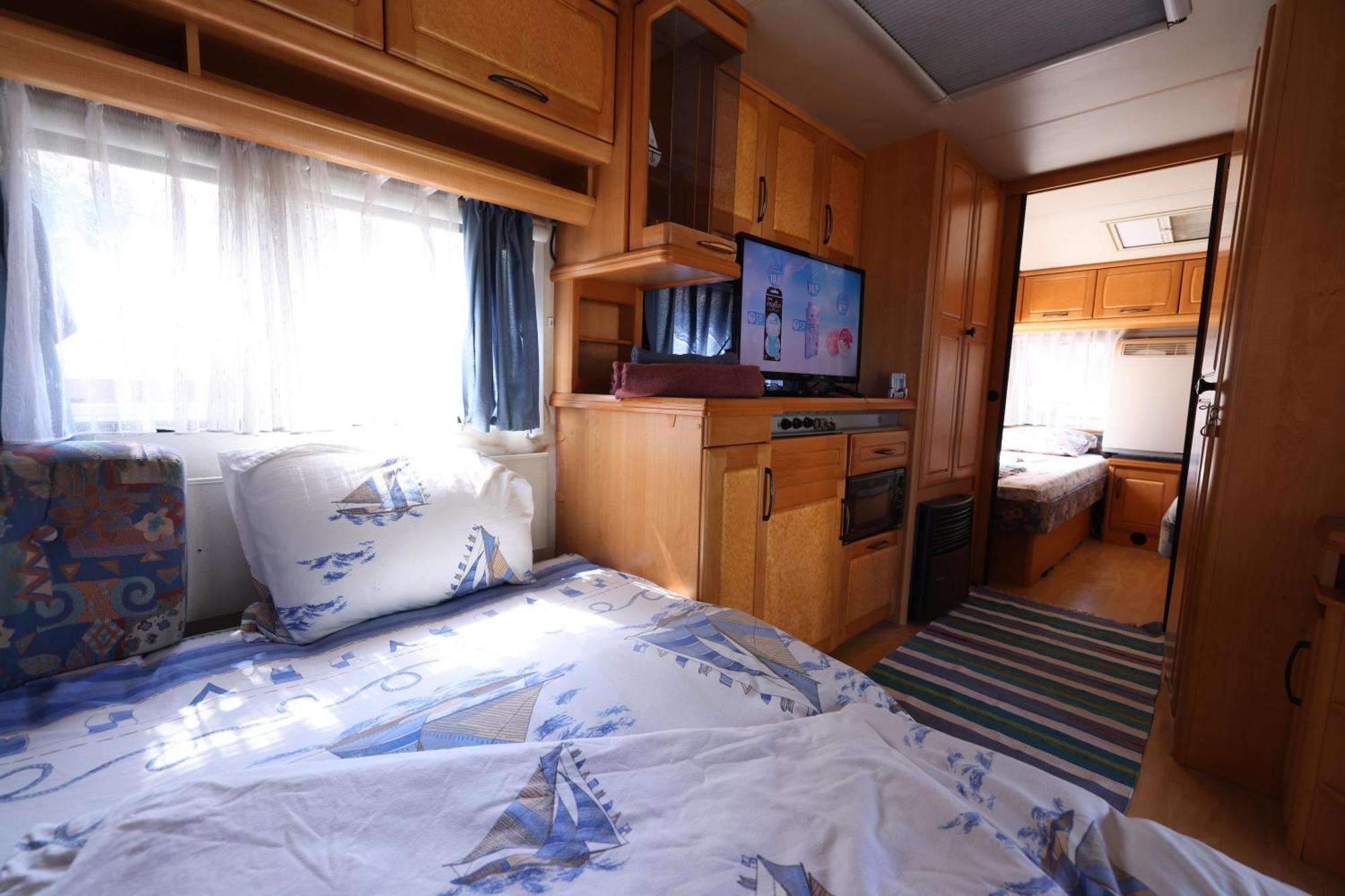 Sea Caravan On The Beach Kiten  Esterno foto